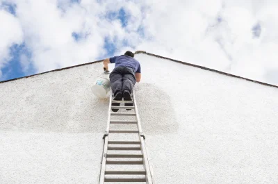 Peinture extérieure à Tréflaouénan — façades et ravalement